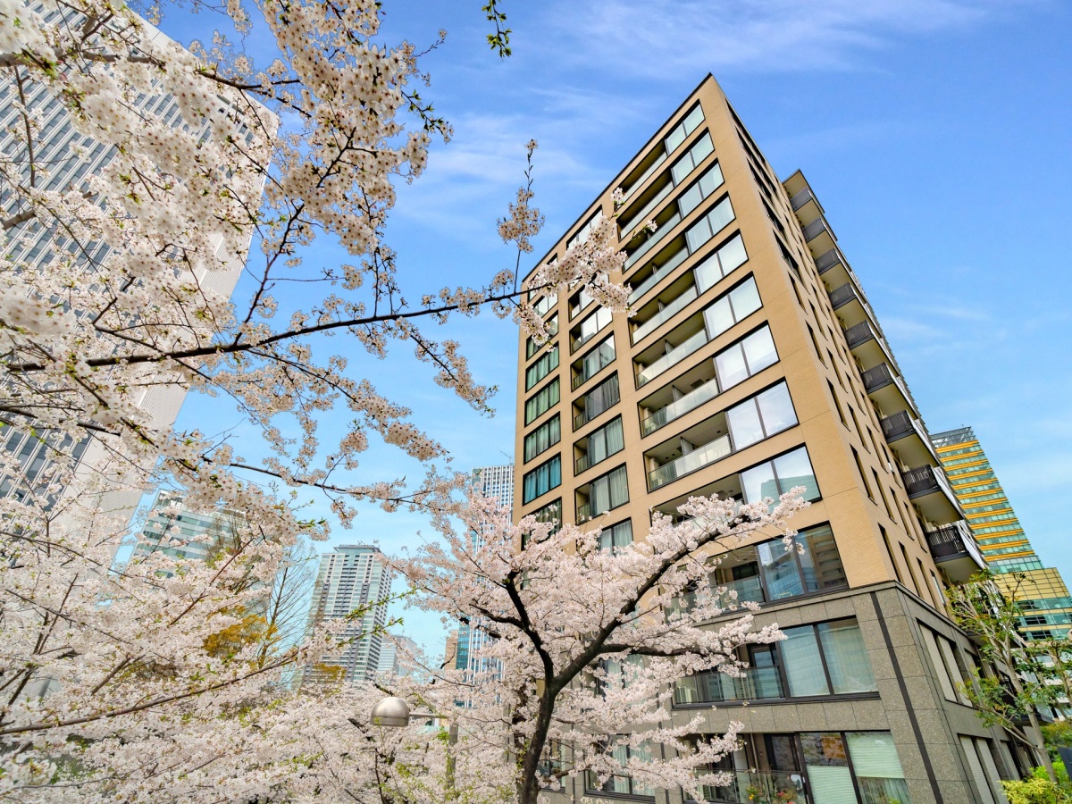 パークコート赤坂桜坂の建物外観。紹介住戸の室内写真ではありません