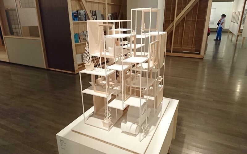 日本の家の模型